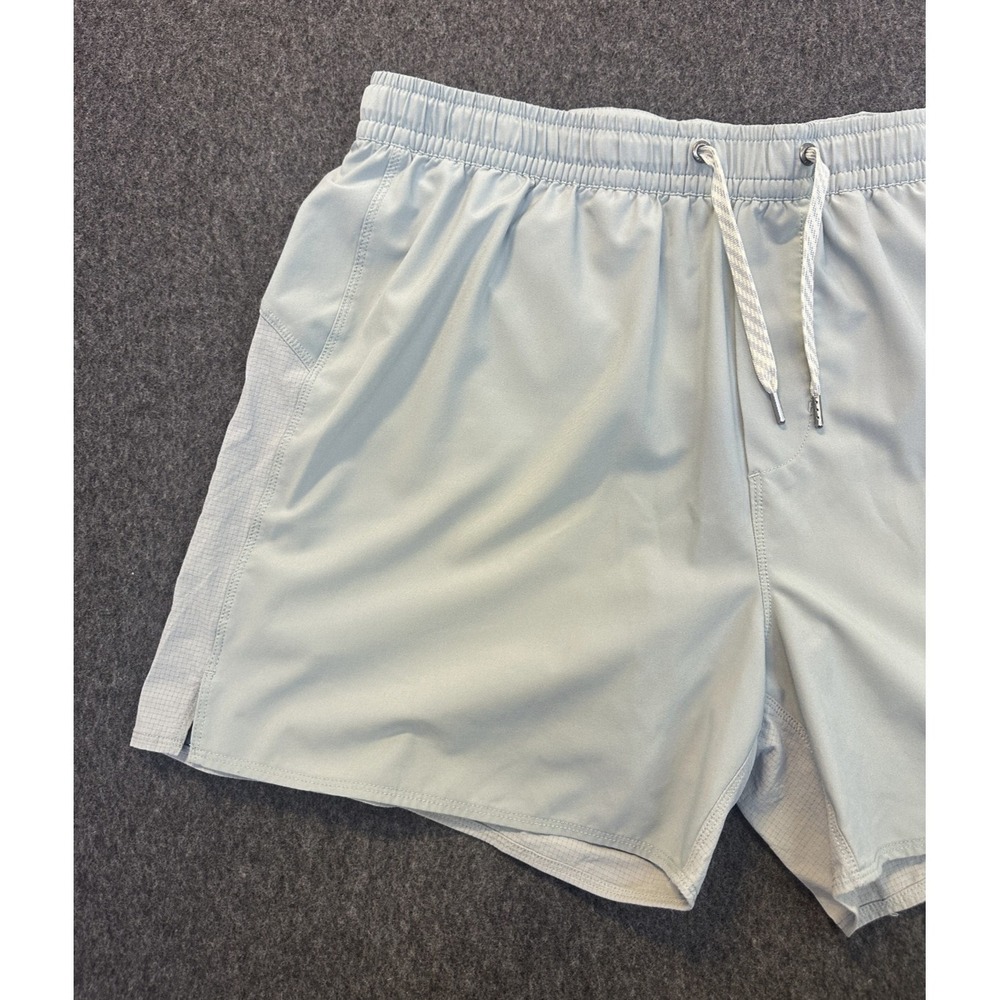 Vuori Men's Course Run Short Size XL Green/Blue Lined Athletic Gym Activewear - Picture 3 of 16